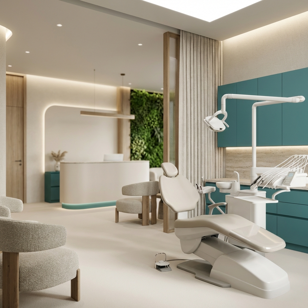 Modern clean dental clinic